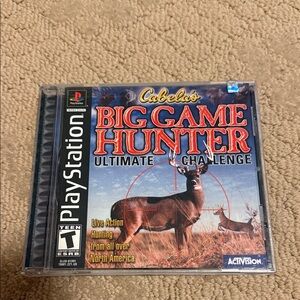Cabela's Big Game Hunter Ultimate Challenge - Black and Red